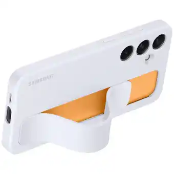 Conrad Samsung Standing Grip Backcover Samsung Galaxy S24+ Lichtblauw Met standfunctie aanbieding