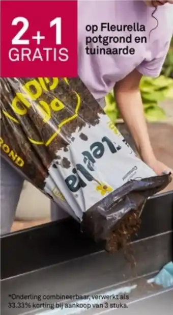 Karwei op Fleurella potgrond en tuinaarde aanbieding