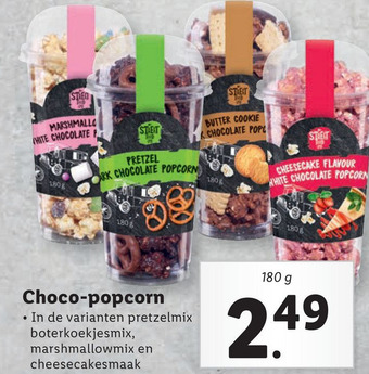 Lidl Choco-popcorn aanbieding