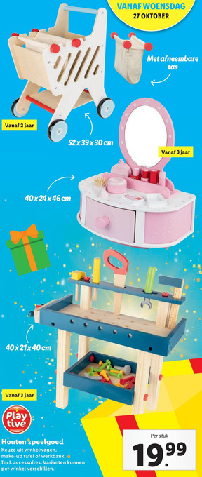 Lidl Houten speelgoed aanbieding