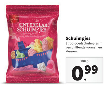 Lidl Schuimpjes aanbieding