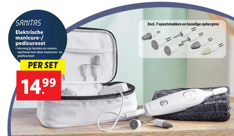 Lidl Elektrische manicure-/ pedicureset aanbieding