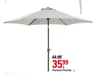 Karwei Parasol florida aanbieding