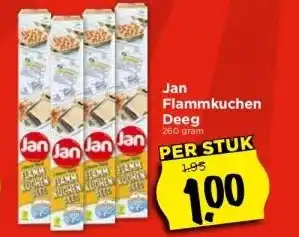 Vomar Voordeelmarkt Jan Flammkuchen Deeg aanbieding