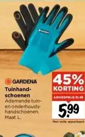 Vomar Voordeelmarkt GARDENA Tuinhand-schoenen aanbieding