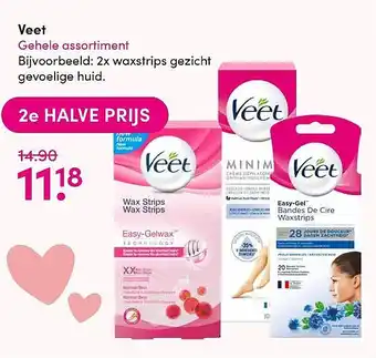 DA Veet Gehele assortiment aanbieding