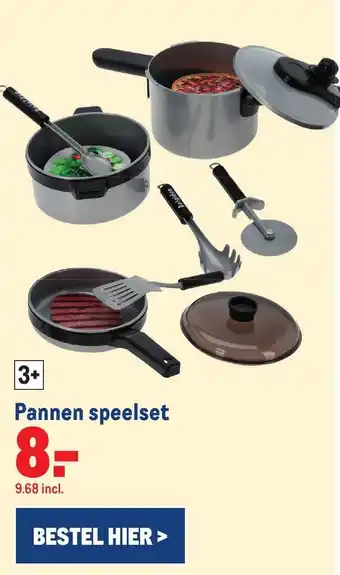 Makro Pannen speelset aanbieding