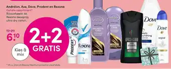 DA Alles van andrélon, axe, dove, prodent en rexona aanbieding