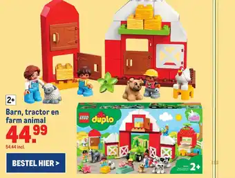 Makro Barn, tractor en farm animal aanbieding