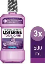 Bol.com Listerine Total Care - Mondspoeling - 3x500ml aanbieding