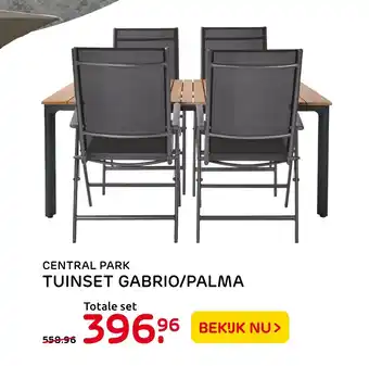 Praxis Tuinset gabrio/palma aanbieding