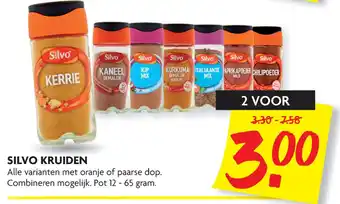 Dekamarkt Silvo kruiden 65gram aanbieding