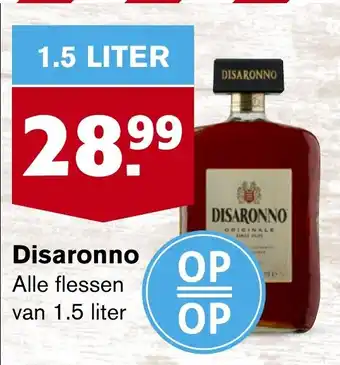 Hoogvliet Disaronno 1.5 liter aanbieding