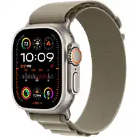 Bol.com Apple Watch Ultra 2 - GPS + Cellular - 49mm - Titanium Case with Olive Alpine Loop - Small aanbieding