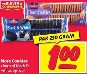 Nettorama Nora Cookies  250g aanbieding