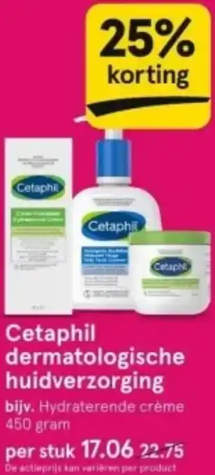 Etos Cetaphil dermatologische huidverzorging aanbieding