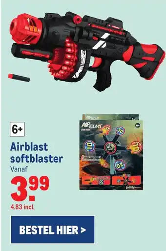 Makro Airblast softblaster aanbieding