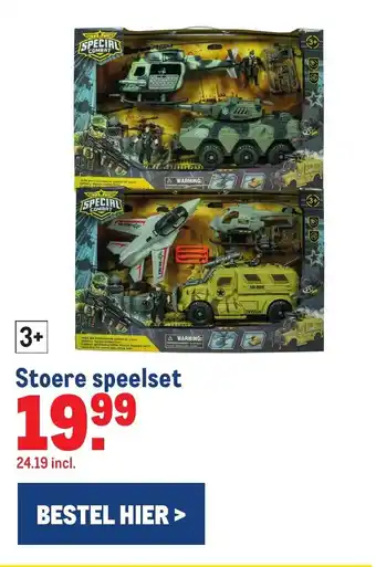 Makro Stoere speelset aanbieding