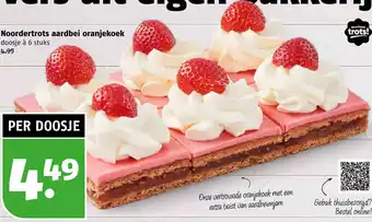 Poiesz Noordertrots aardbei oranjekoek aanbieding