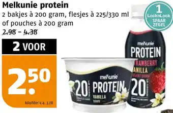 Poiesz Melkunie protein aanbieding