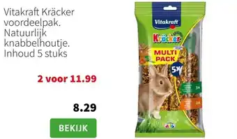 Intratuin Vitakraft Kräcker voordeelpak. aanbieding