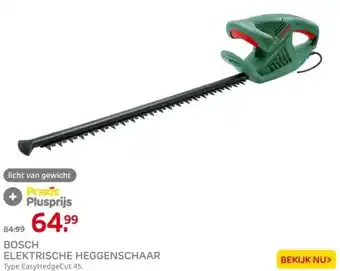 Praxis BOSCH ELEKTRISCHE HEGGENSCHAAR aanbieding