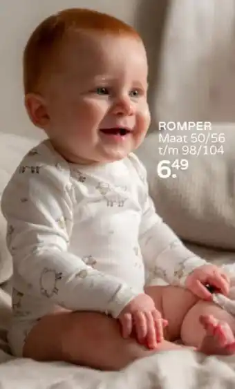 Prenatal ROMPER Maat 50/56 t/m 98/104 aanbieding