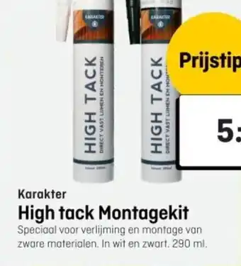 Hubo Karakter High tack Montagekit aanbieding