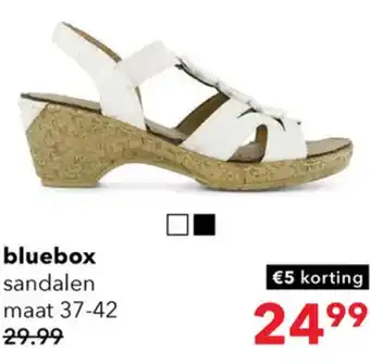 Scapino bluebox sandalen aanbieding