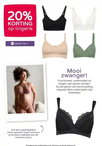 Prenatal lingerie aanbieding