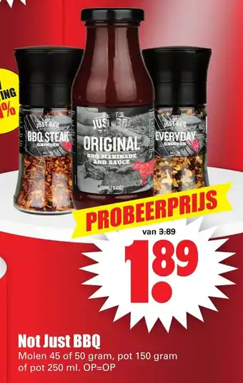 Dirk Not Just BBQ aanbieding