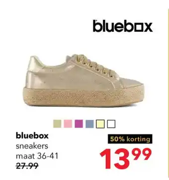 Scapino bluebox sneakers aanbieding