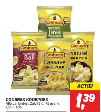 Dekamarkt CONIMEX KROEPOEK aanbieding