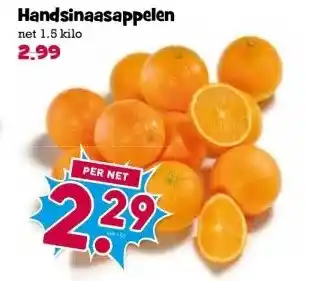 Boon`s Markt Handsinaasappelen aanbieding