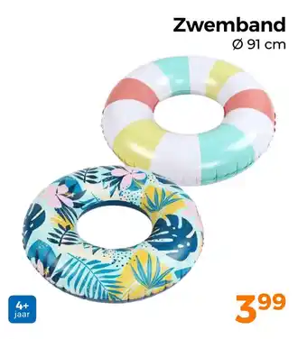 Trekpleister Zwemband aanbieding