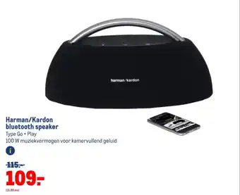 Makro Harman/Kardon bluetooth speaker Type Go + Play aanbieding