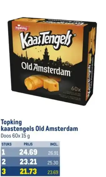 Makro Topking kaastengels Old Amsterdam aanbieding