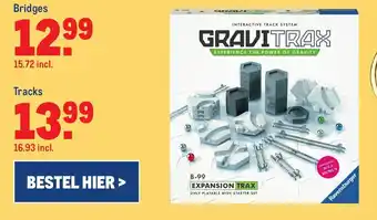 Makro Gravitrax tracks aanbieding