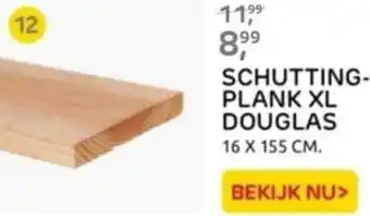 Praxis SCHUTTINGPLANK XL DOUGLAS 16 x 155 cm aanbieding