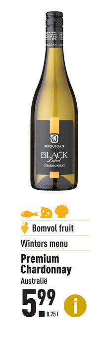 ALDI Premium Chardonnay aanbieding