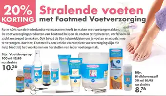 Gezond & Wel Footmed Voetverzorging aanbieding