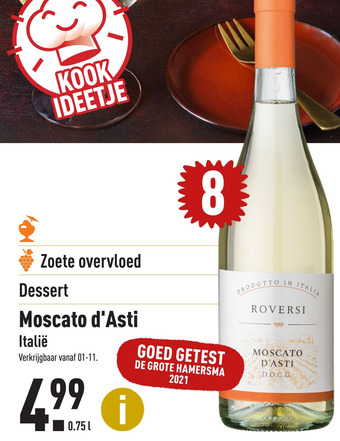 ALDI Moscato d'Asti aanbieding