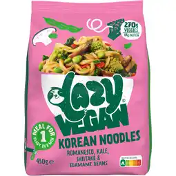 Albert Heijn Lazy Vegan Korean noodles maaltijd aanbieding