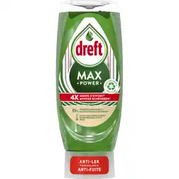 Albert Heijn Dreft Afwasmiddel max power original aanbieding