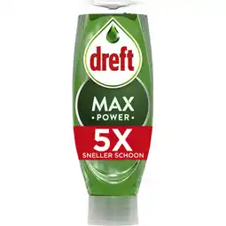 Albert Heijn Dreft Afwasmiddel max power original aanbieding