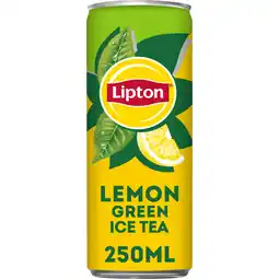 Albert Heijn Lipton Ice tea green lemon 4-pack aanbieding