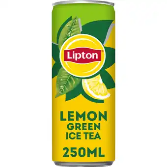 Albert Heijn Lipton Ice tea green lemon 4-pack aanbieding