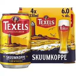 Albert Heijn Texels Skuumkoppe speciaalbier 4-pack aanbieding