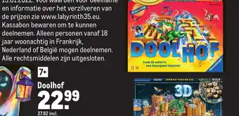 Makro Doolhof aanbieding