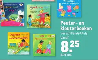 Makro Peuter-en kleuterboeken aanbieding